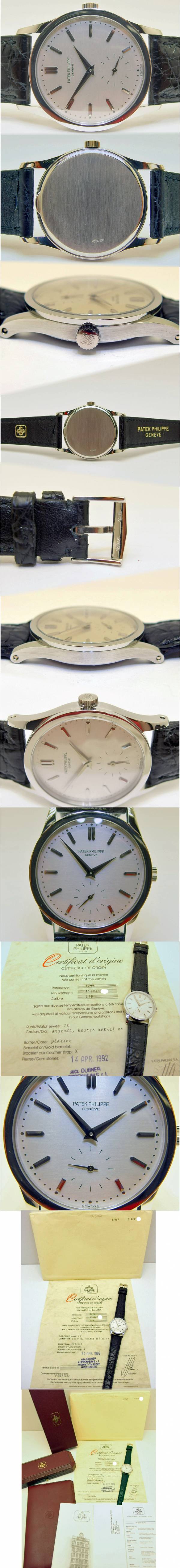 Patek Philippe Vintage NOS CALATRAVA 3796P in Platin
